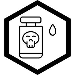 Poison Icon Design