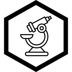 Microscope Icon Design