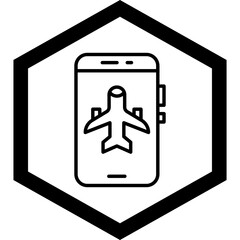 Flight Mode Icon Design