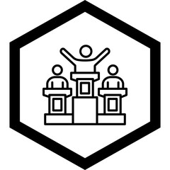 Fototapeta premium Victory Icon Design