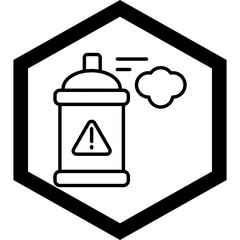 Obraz premium Aerosol Icon Design