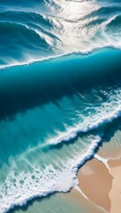 Fototapeta premium Beautiful sea beach wallpaper