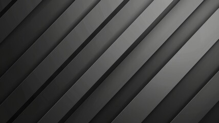 Obraz premium Sleek, bold straight lines in different shades of gray creating a modern abstract design.