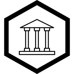 Court House Icon Design