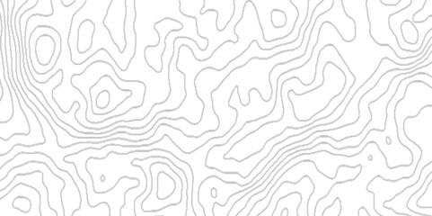 Modern design with White background with topographic wavy pattern design, topographic contours map background with geometric lines. geometric white abstract papercut of line topography.