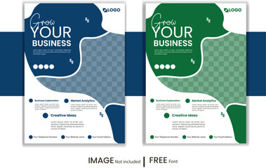 Corporate Business Flyer Design Template