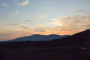 Fototapeta premium Exploring the Craters of the Moon