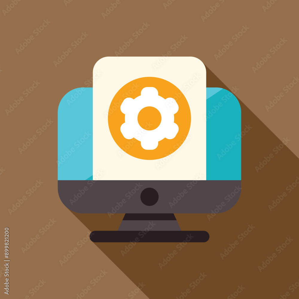 Poster configuration settings displayed on a computer screen, symbolizing system preferences and customizat