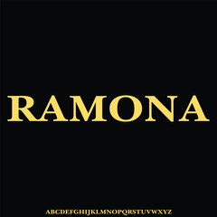 modern urban fashion futuristic modern geometric font