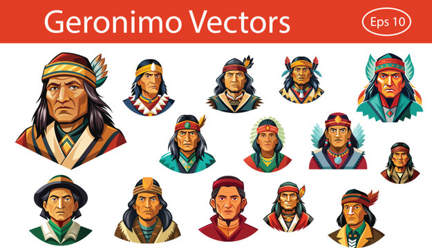 Geronimo Vector Set 