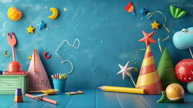 Festlicher Schulanfang Banner, Schulstart