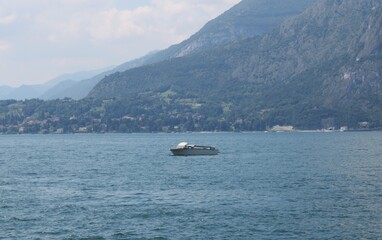 Lake Como in the northern Italy.