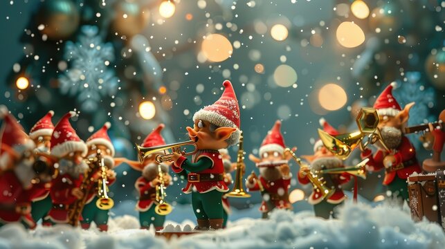 Animated character image of image of cute character rendered image of generate a cinematic photo realistic whimsical and enchanting description for an illustration of a beautiful - Powered by Adobe