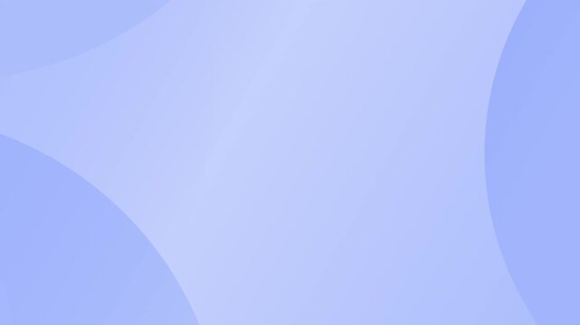 Abstract corporate background of looped animated blue circles