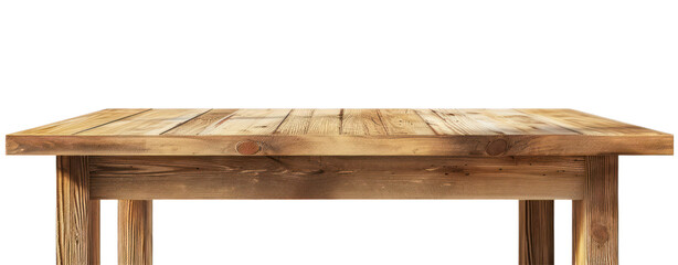 wood table template desk mock up side view