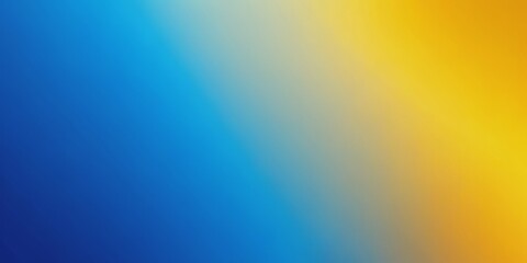 Fototapeta premium Abstract Gradient Background with Blue and Yellow Hues, Gradient, Background, Texture, Abstract