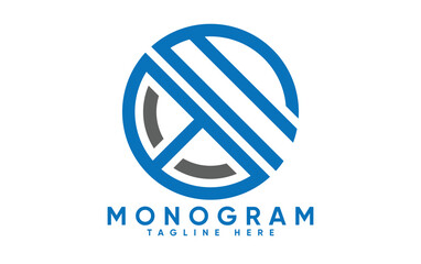 BM letter creative monogram vector logo design.