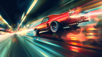 Drag Racing: Speeding Down the Track captures the excitement of high-speed competition, highlighting the precision, skill, adrenaline rush of drag racing.It explores the mechanics,strategies,community