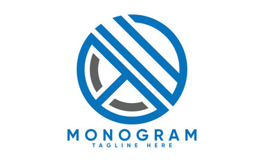 BW letter creative monogram vector logo design.