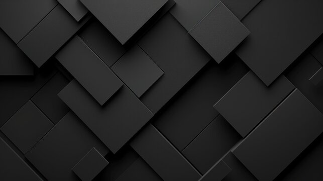 A black and white image of squares and rectangles