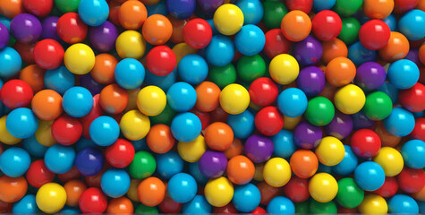 Obraz premium colorful jelly beans