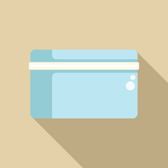 Credit card is lying on a surface, showing the concept of online payment for e commerce