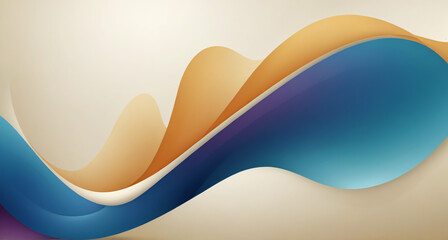 abstract background with wave