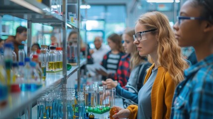 Educator Engaging Students with STEM Projects in Classroom Lab Environment through Double Exposure Technique