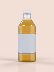 Juice Bottle Mock-Up - Blank Label