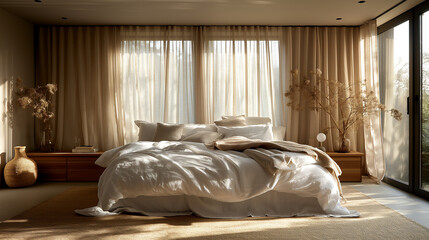 interior of a bedroom