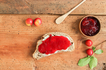 Wild Pflaumen Früchte Marmelade Wildfrüchte 