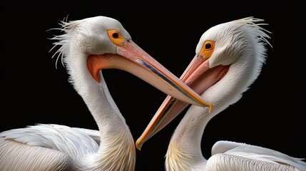 The beautiful Pelicans in the centre of London