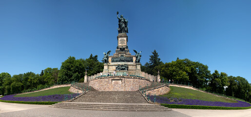 Obraz premium Rüdesheim am Rhein, Niederwald-Denkmal