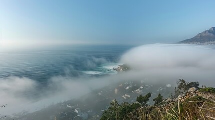 Obraz premium Beautiful Panorama views of Black Rock Viewpoint or Pa Hin Dum, Phuket, Thailand.