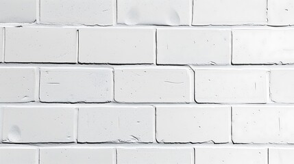 White Brick Wall Texture.