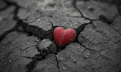 About a broken heart, bent in two by the anguish of a breakup between two beings who love each other above everything else in the world. Impossible love