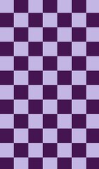 Purple and Lavender Checkerboard Pattern. Wrapping paper, phone case design or phone wallpaper