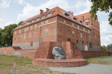 Kętrzyn. Zamek gotycki. Polska - Mazury - Warmia.