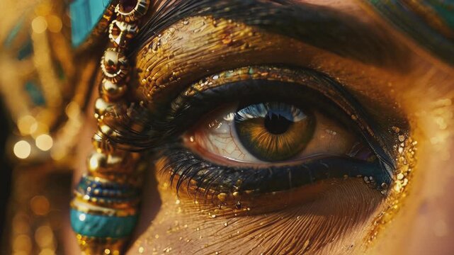 Eye of Horus. One of the most common symbols of the deity in Egypt.