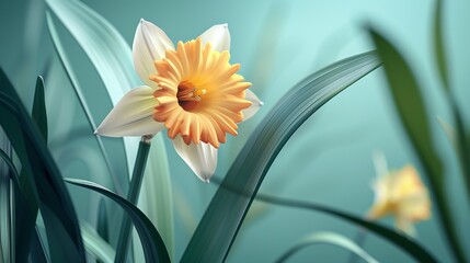 daffodil yellow flower springtime photography