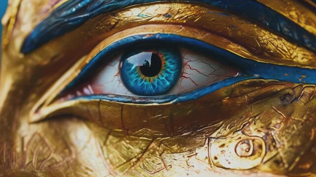 Eye of Horus. One of the most common symbols of the deity in Egypt.