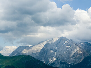 View of Marmolada Col Rodella