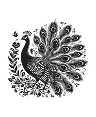 peafowl bird vector art,graphics peafowl birds icons set,vintage illustration peafowl bird clipart,vector peafowl birds flat style artwork design