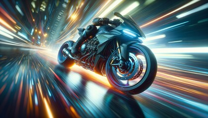 motorcycle in first person shooter game