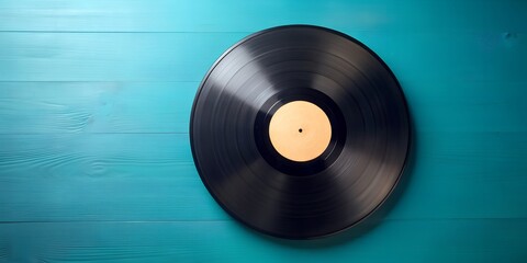 Schallplatte Vinyl Schellack Vinylscheibe Scheibe Platte Creative AI