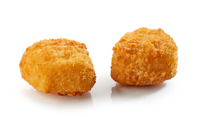 fried fish fillet nuggets