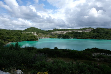 Goonvean China Clay Pit, Treviscoe, St Stephen-in-Brannel, Cornwall, England