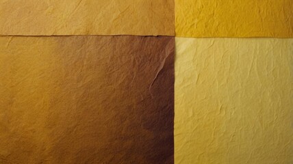 Close-up of yellow textured paper with gradient shades, ideal for backgrounds, artistic projects, and design materials.