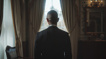 Old Money Fashion, a man in an expensive jacket