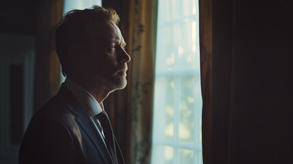 Old Money Fashion, a man in an expensive jacket